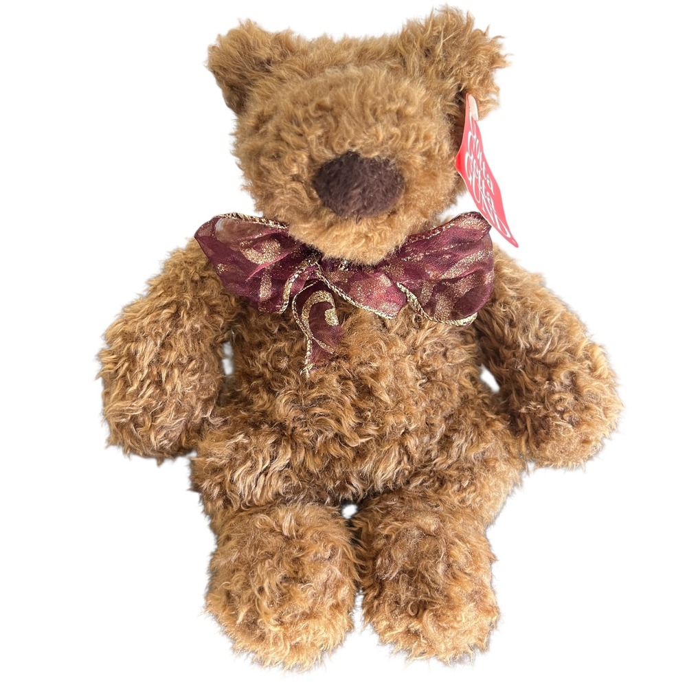 Gund Schlepp Shaggy Teddy Bear NOS 2417 Brown Plush Stuffed Animal Heirloom Y2K